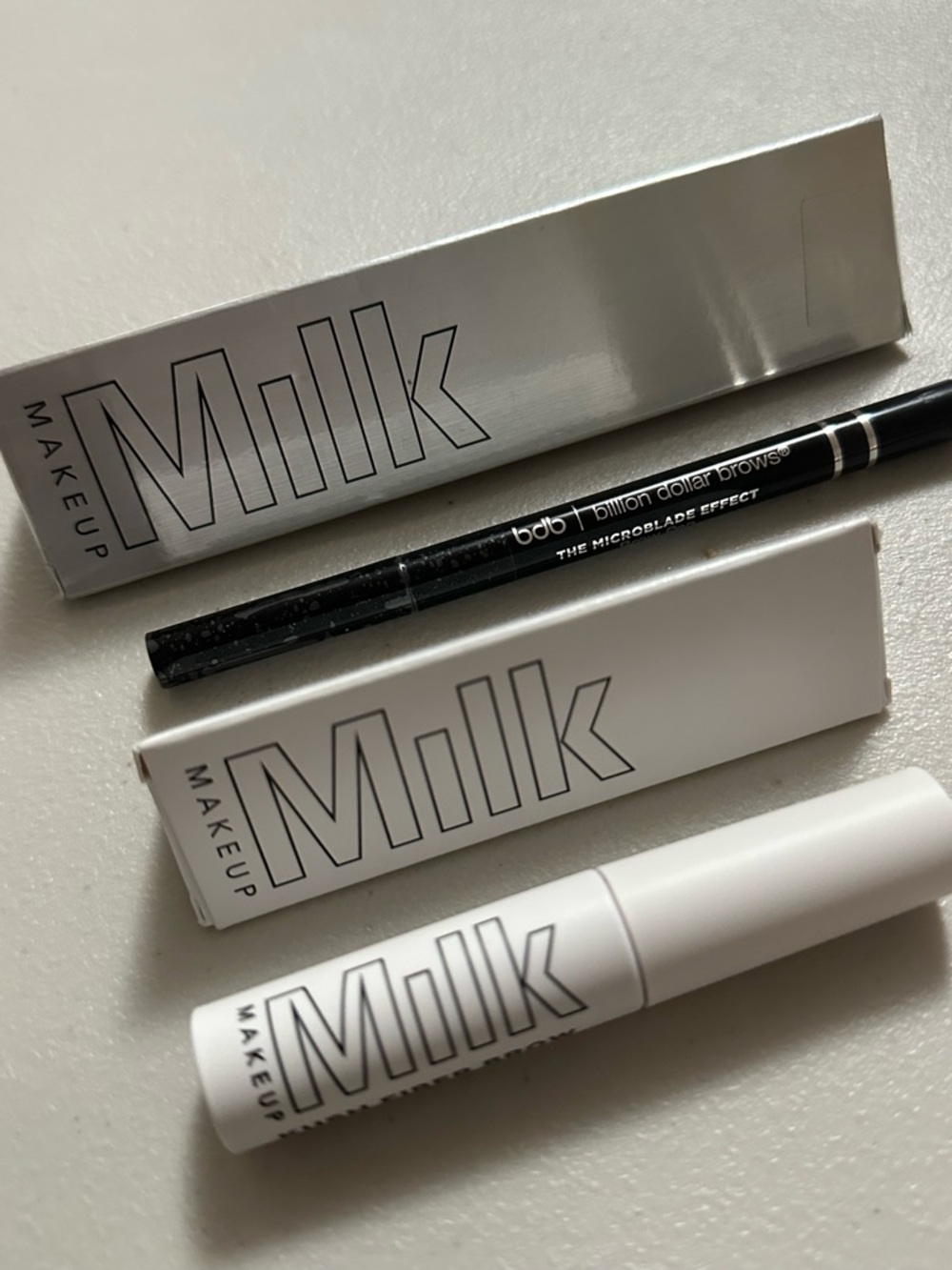 Milk Makeup Lash & Brow Bundle New - Mascara, Brow Gel, microblade effect pen